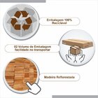 Kit 4 Cadeiras Com Puxador 02  Bege/mel