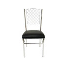 Kit 4 Cadeiras De Cozinha Com Reforço Cromada Encosto Grade A