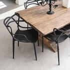 Kit 4 Cadeiras De Design Allegra Interior E Exterior