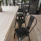 Kit 4 Cadeiras De Design Linha Tolix Metal