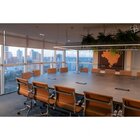 Kit 4 Cadeiras De Escritório Diretor Esteirinha Em Corino Sev