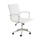 Kit 4 Cadeiras De Escritório Diretor Esteirinha Em Corino Sev