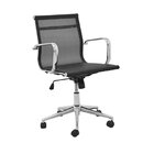 Kit 4 Cadeiras De Escritório Diretor Esteirinha Em Tela Mesh