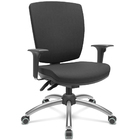 Kit 4 Cadeiras De Escritório Diretor Office Giratória Cromada