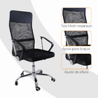 Kit 4 Cadeiras De Escritorio Nagano Tela Mesh Ergonômica - Pr