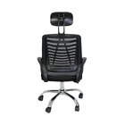 Kit 4 Cadeiras De Escritório Presidente Tela Mesh Cádis Preto