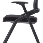 Kit 4 Cadeiras De Escritório Universitária Dobrável Tela Mash