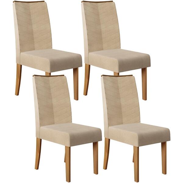 Kit 4 Cadeiras De Jantar 20201 Dj Moveis