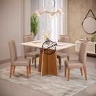 Kit 4 Cadeiras De Jantar 27658 Dj Moveis