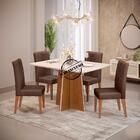 Kit 4 Cadeiras De Jantar 27658 Dj Moveis