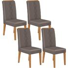 Kit 4 Cadeiras De Jantar 27658 Dj Moveis