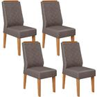 Kit 4 Cadeiras De Jantar 27673 Dj Moveis