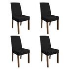 Kit 4 Cadeiras De Jantar 4255 Rustic/oxford Madesa