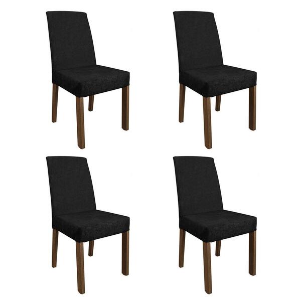 Kit 4 Cadeiras De Jantar 4255 Rustic/oxford Madesa