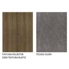 Kit 4 Cadeiras De Jantar 4255 Rustic/silver Madesa