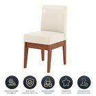 Kit 4 Cadeiras De Jantar Ana 43 X 86 Cm Madeira Maciça Imbuia