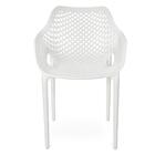 Kit 4 Cadeiras De Jantar Design Suits Com Braços Empilhável E