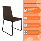 Kit 4 Cadeiras De Jantar Estofada Lille Base Preta Veludo Mar