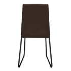 Kit 4 Cadeiras De Jantar Estofada Lille Base Preta Veludo Mar