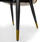 Kit 4 Cadeiras De Jantar Estofada Verona Design Italiano Enco