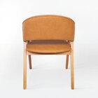 Kit 4 Cadeiras De Jantar Estofadas Em Madeira Maciça E Courin