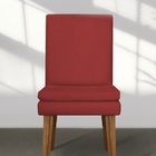 Kit 4 Cadeiras De Jantar Jade Suede Verde - Meu Lar Decorações