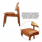 Kit 4 Cadeiras De Jantar Madeira 100% Maciça Tauari E Rattan