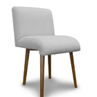 Kit 4 Cadeiras De Jantar Madri Suede Branco - Meu Lar Decoraç