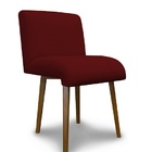 Kit 4 Cadeiras De Jantar Madri Suede Vinho - Meu Lar Decoraçõ