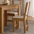 Kit 4 Cadeiras De Jantar Mdf Clara Carvalho/savana