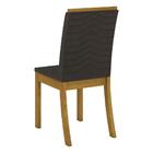 Kit 4 Cadeiras De Jantar Roma Multimóveis Cr5012 Marrom