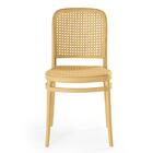 Kit 4 Cadeiras De Jantar Roma Para Sala E Cozinha - Nude