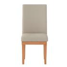 Kit 4 Cadeiras De Jantar Virginia Suede Nude - Majú Decor