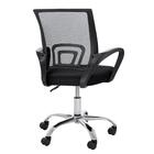 Kit 4 Cadeiras De Rodízios Tok Escritório Home Office Telinha