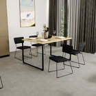 Kit 4 Cadeiras Decorativa Estofada Para Sala De Jantar Base A