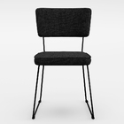 Kit 4 Cadeiras Decorativa Estofada Para Sala De Jantar Base A