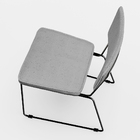 Kit 4 Cadeiras Decorativa Estofada Para Sala De Jantar Base A