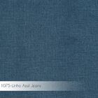 Kit 4 Cadeiras Decorativa Sala De Jantar Anne Linho Azul G17