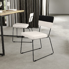 Kit 4 Cadeiras Decorativas Estofada Base De Aço Allana L02 Fa