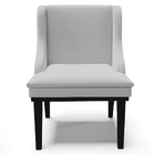 Kit 4 Cadeiras Decorativas Sala De Jantar Base Fixa De Madeir