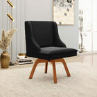 Kit 4 Cadeiras Decorativas Sala De Jantar Base Giratória De M