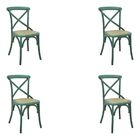 Kit 4 Cadeiras Decorativas Sala De Jantar Cozinha Danna Ratta