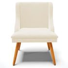 Kit 4 Cadeiras Decorativas Sala De Jantar Pés Palito De Madei