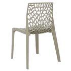 Kit 4 Cadeiras Decorativas Sala E Cozinha Cruzzer (pp) Nude G