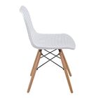 Kit 4 Cadeiras Decorativas Sala E Cozinha Haney (pp) Branca G