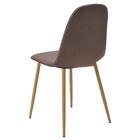 Kit 4 Cadeiras Decorativas Sala E Escritório Base Claro Emoti