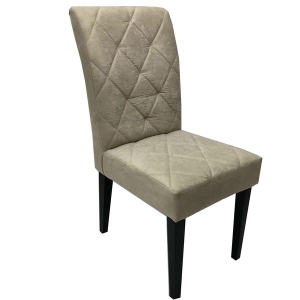 Kit 4 Cadeiras Delux Para Sala De Jantar Em Sued Bege