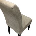 Kit 4 Cadeiras Delux Para Sala De Jantar Em Sued Bege