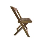 Kit 4 Cadeiras Dobráveis De Madeira Para Area Gourmet Ismalu