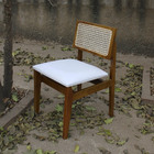 Kit 4 Cadeiras Dominiky Em Madeira Maciça E Corino